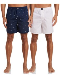 Amazon Brand – Symbol Men’s Cotton Printed Boxer Shorts (Combo Pack of 2)